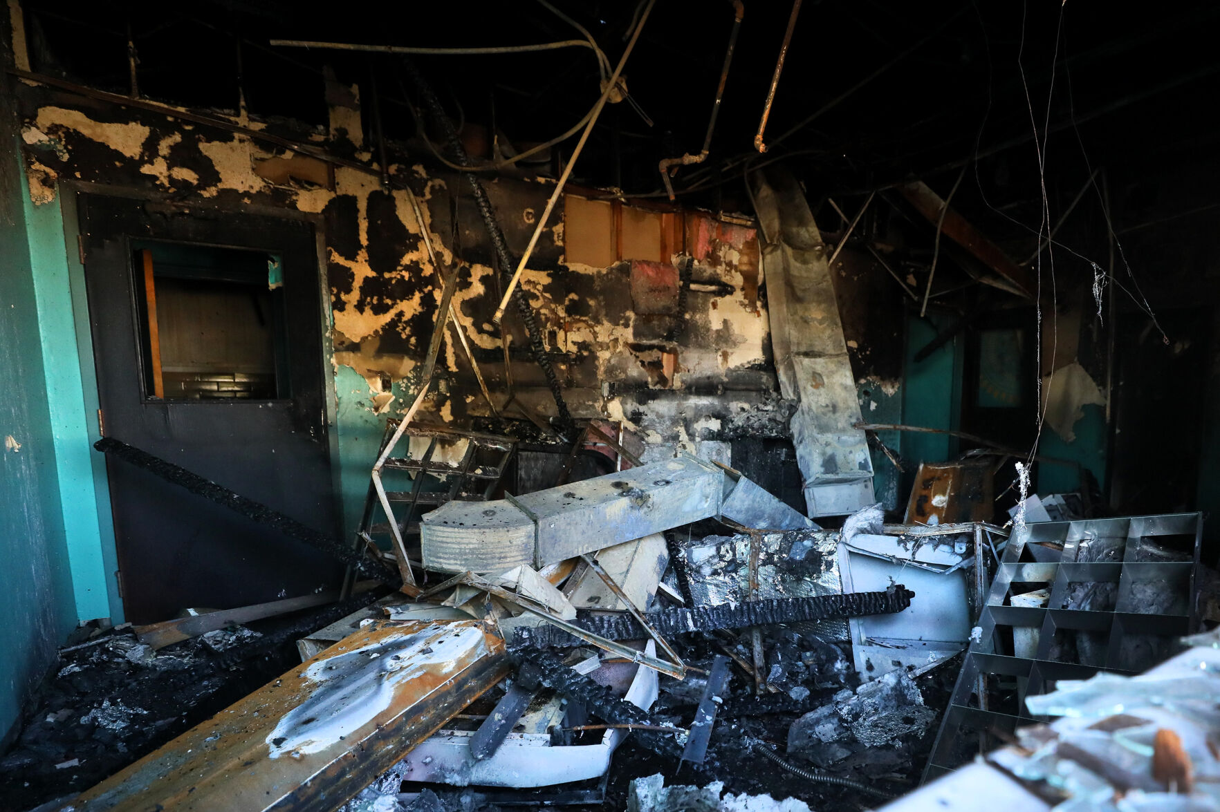 Overnight fire damages shuttered Julia Keen Elementary School